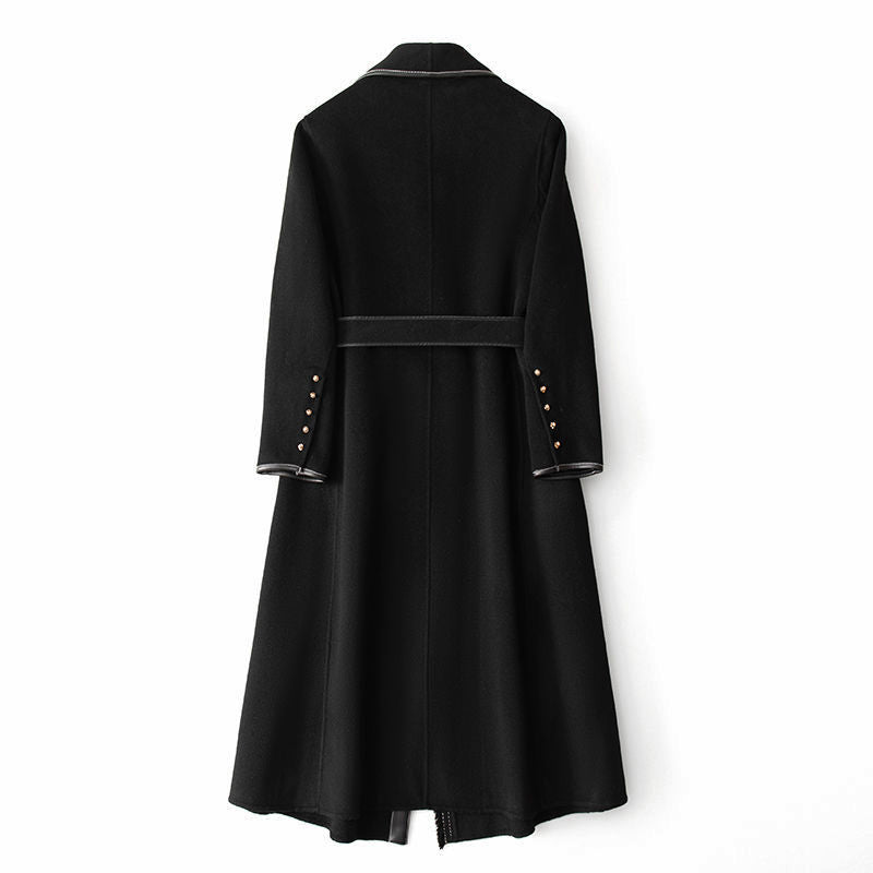 Claire Laurent Rouge Woolen Coat - Infinityloyal