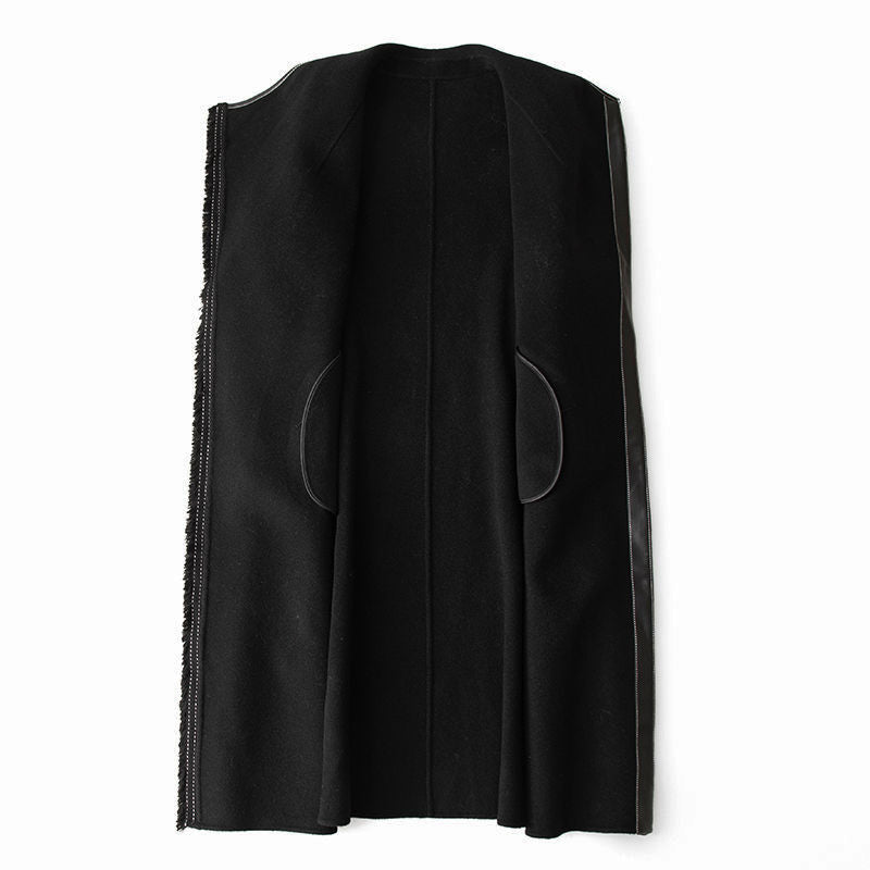 Claire Laurent Rouge Woolen Coat - Infinityloyal