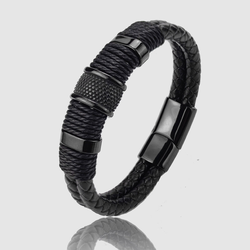 Cyprus Vintage Leather Bracelet - Infinityloyal