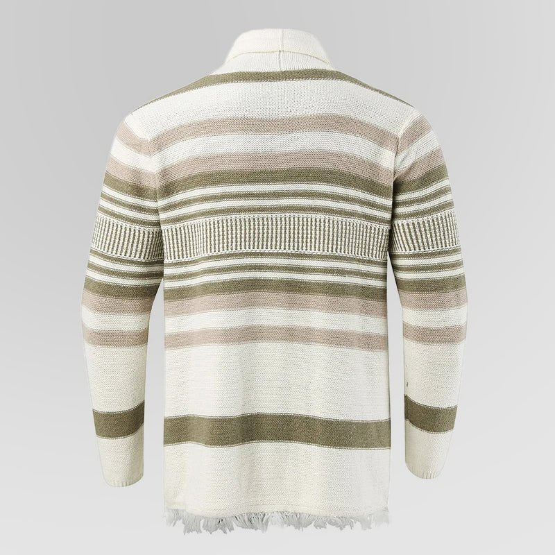 Daniel Hall Vintage Striped Cardigan - Infinityloyal