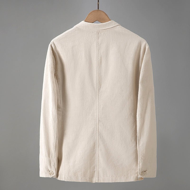 Executive Signature Linen Blazer - Infinityloyal