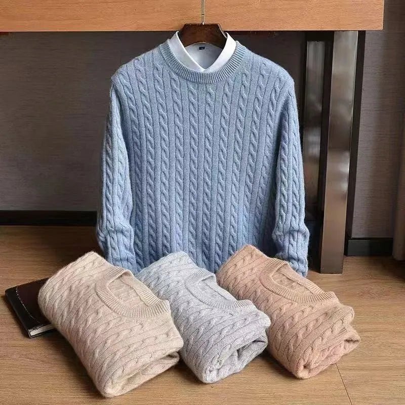 Franco Bianchi Classic Cashmere Sweater - Infinityloyal