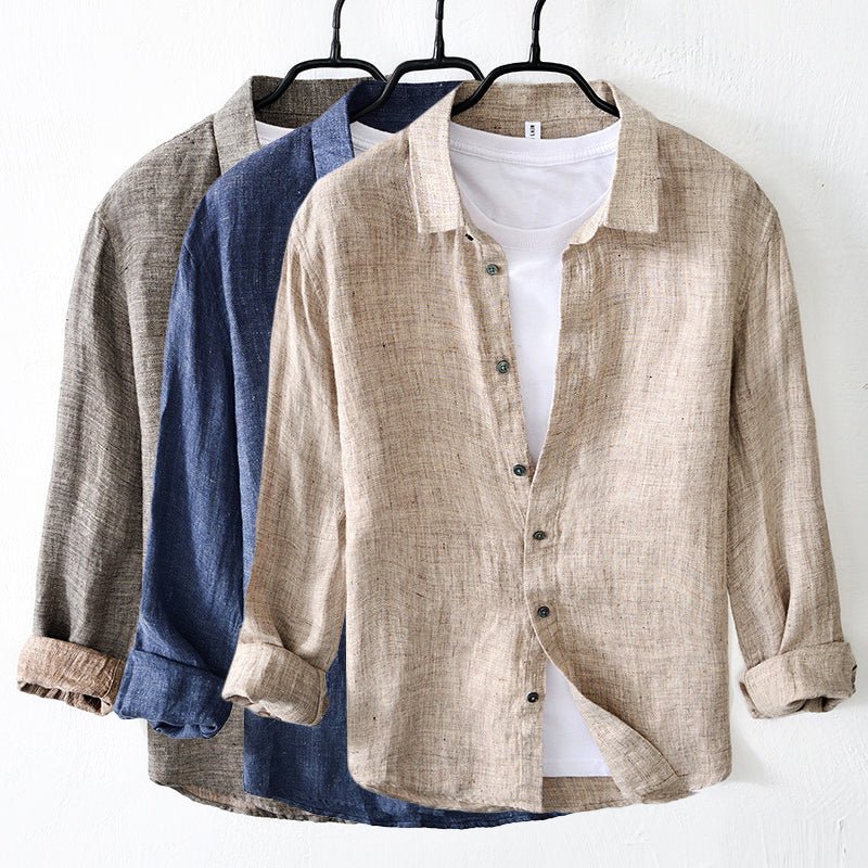Franco Bianchi Flavio Linen Shirt - Infinityloyal