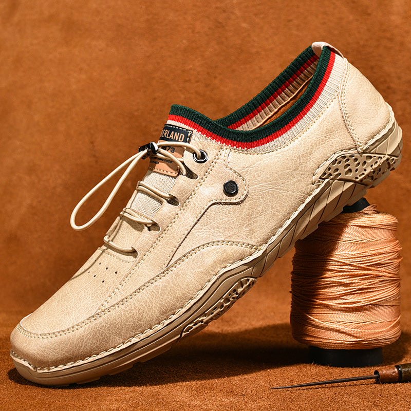 Franco Bianchi Genuine Leather Spring Shoes - Infinityloyal