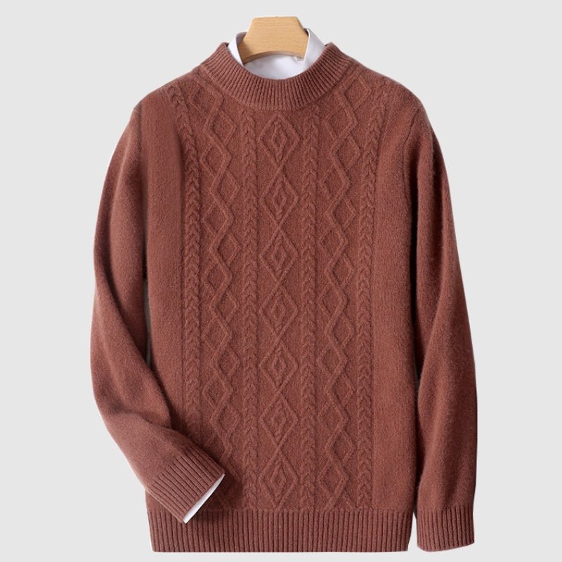 Franco Bianchi Knitted Wool Sweater - Infinityloyal