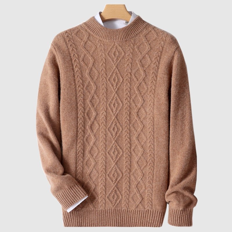 Franco Bianchi Knitted Wool Sweater - Infinityloyal