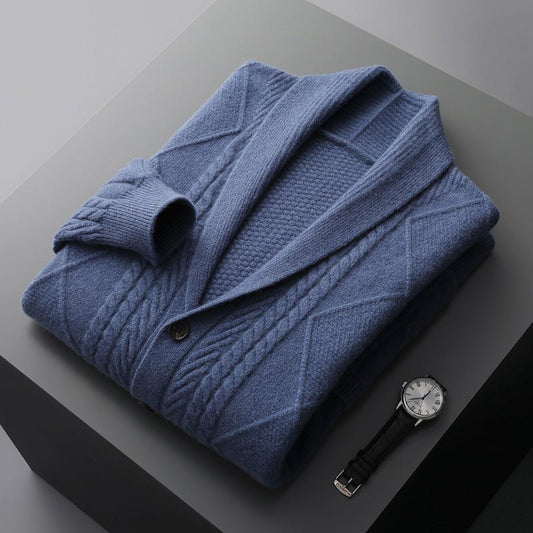 Franco Bianchi Signature Wool Cardigan - Infinityloyal