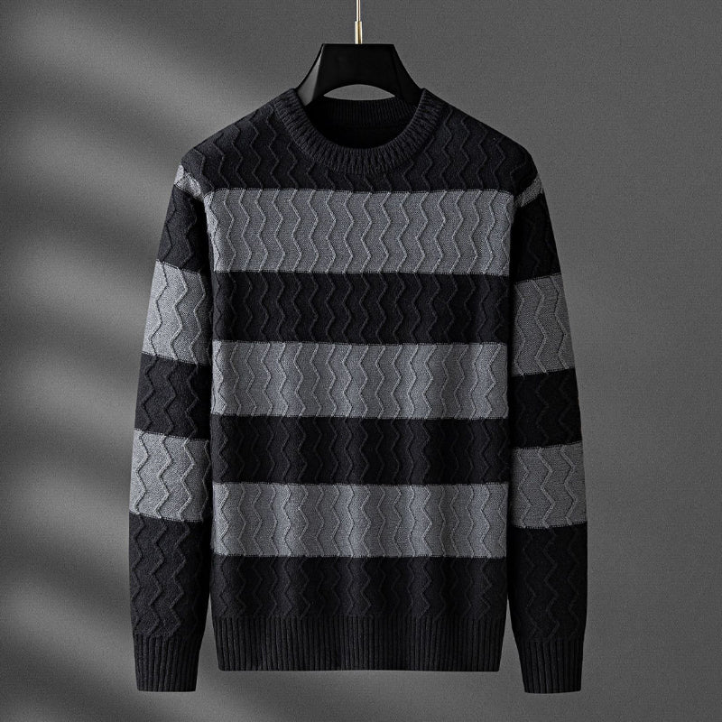 Franco Bianchi Striped Sweater - Infinityloyal