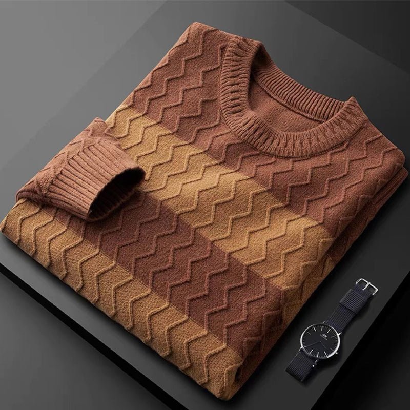 Franco Bianchi Striped Sweater - Infinityloyal