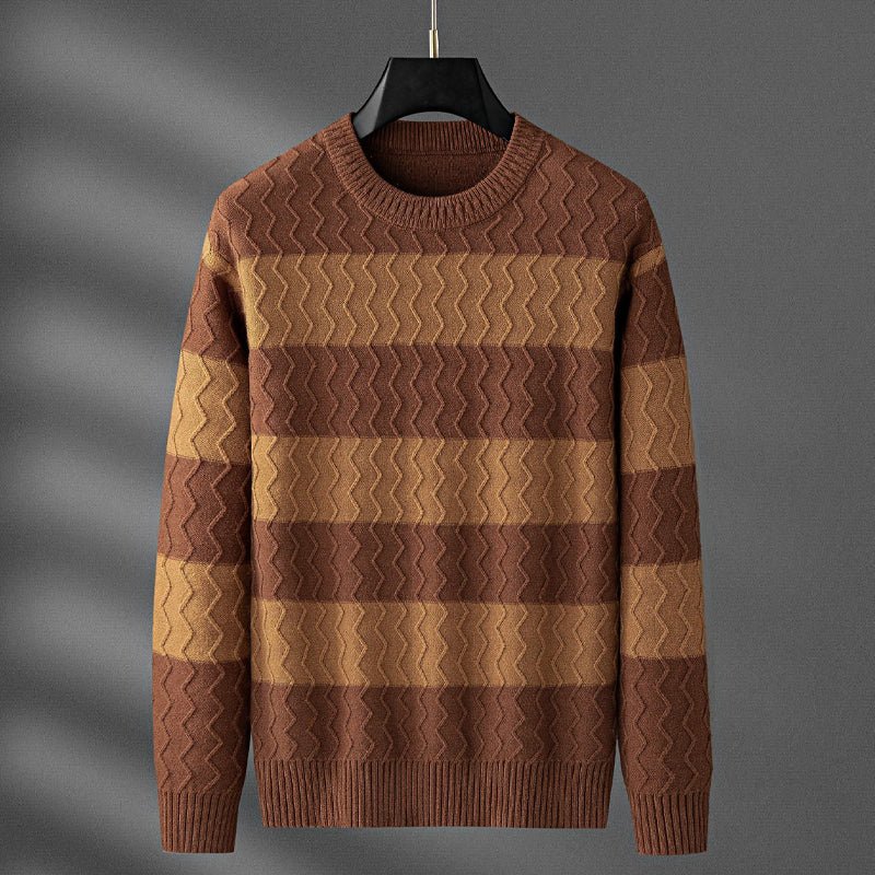 Franco Bianchi Striped Sweater - Infinityloyal