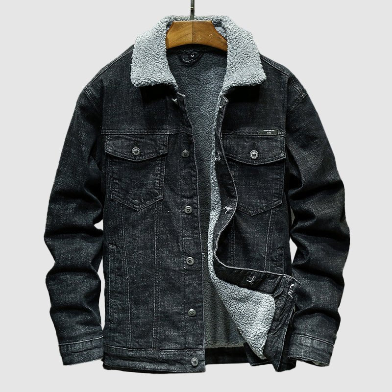 Fusion Washed Denim Jacket - Infinityloyal
