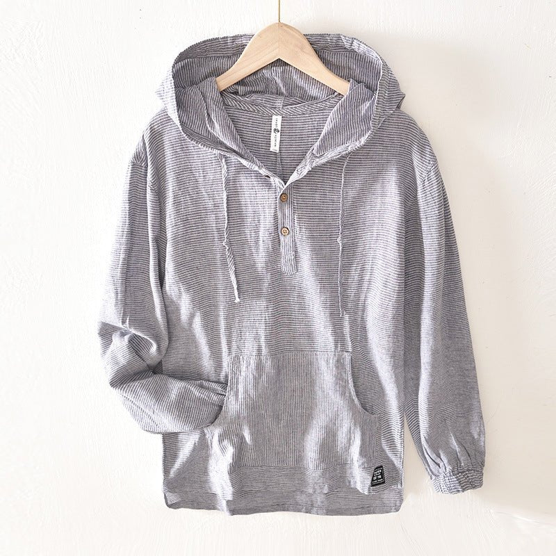 Hawaii Dawn Linen Hoodie - Infinityloyal