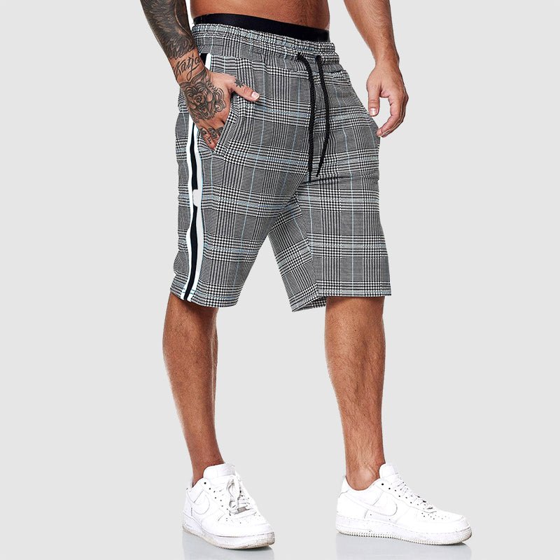 Jack Washington Alpha Plaid Shorts - Infinityloyal