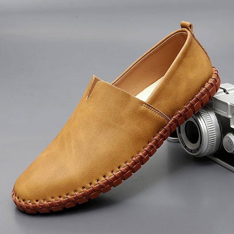Jack Washington Cannes Leather Loafers - Infinityloyal