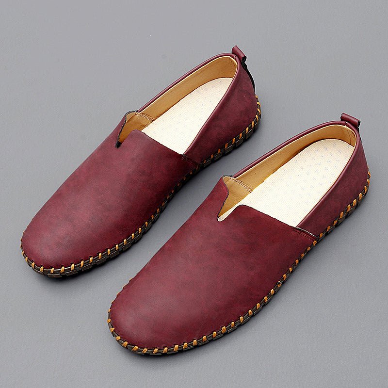 Jack Washington Cannes Leather Loafers - Infinityloyal