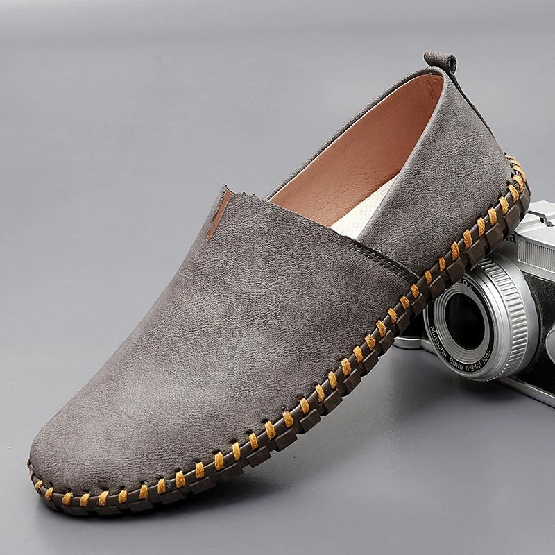 Jack Washington Cannes Leather Loafers - Infinityloyal