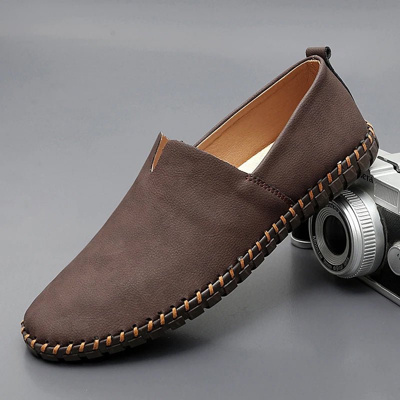 Jack Washington Cannes Leather Loafers - Infinityloyal