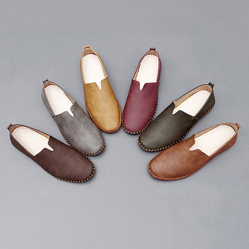 Jack Washington Cannes Leather Loafers - Infinityloyal