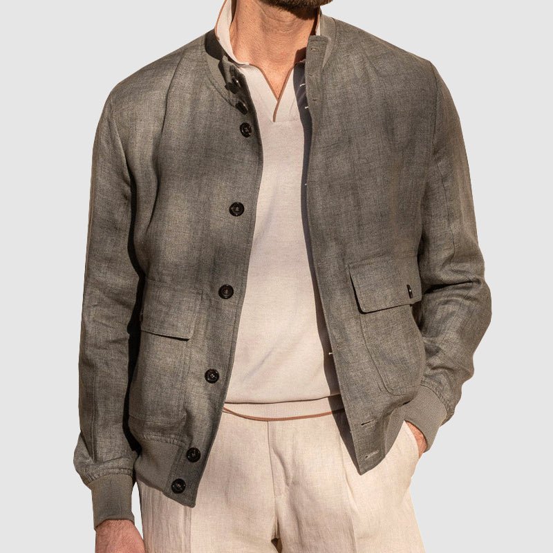 Jack Washington Casual Linen Blazer - Infinityloyal