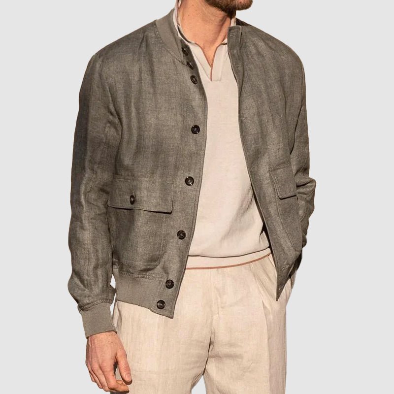 Jack Washington Casual Linen Blazer - Infinityloyal
