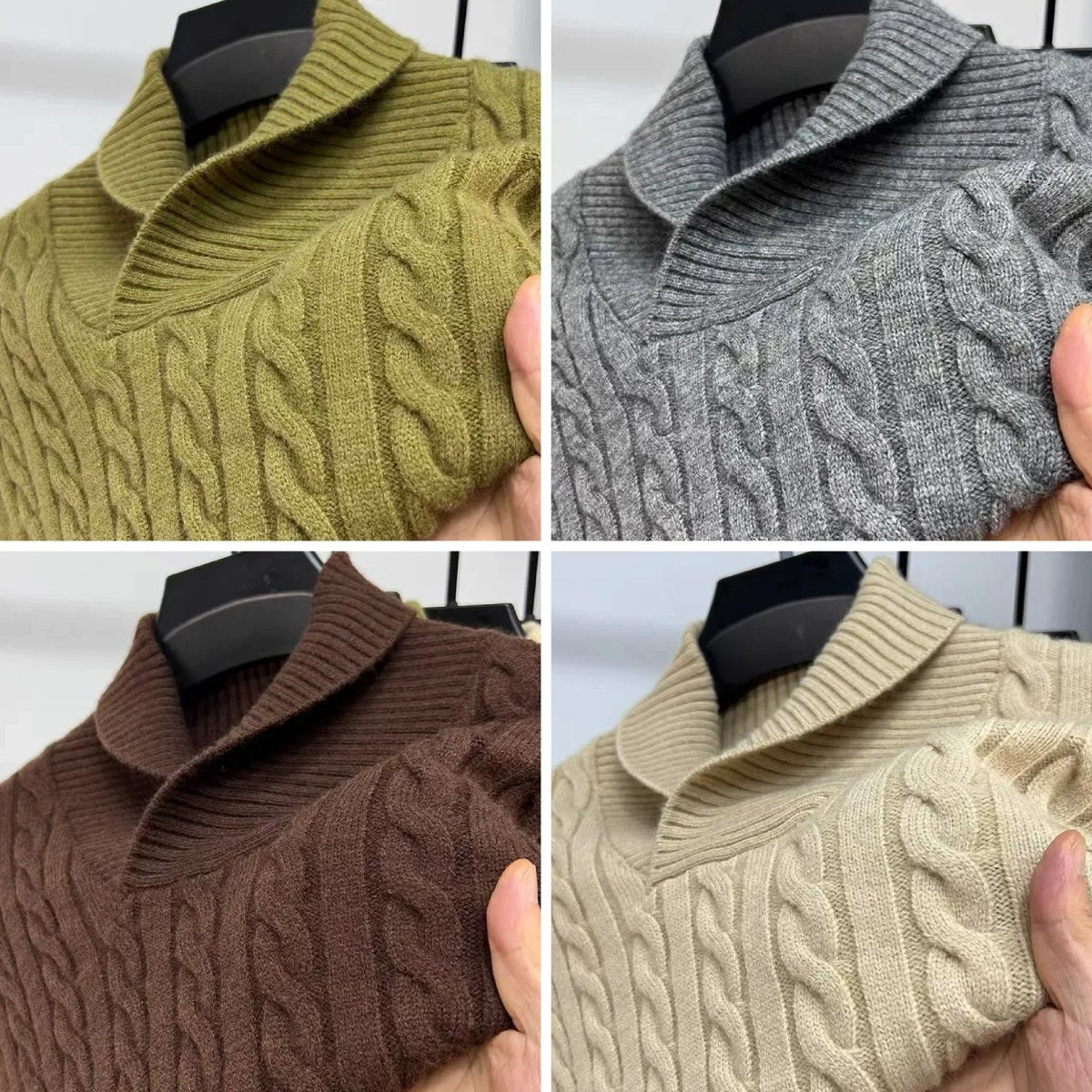 Jack Washington Charisma Knit Sweater - Infinityloyal