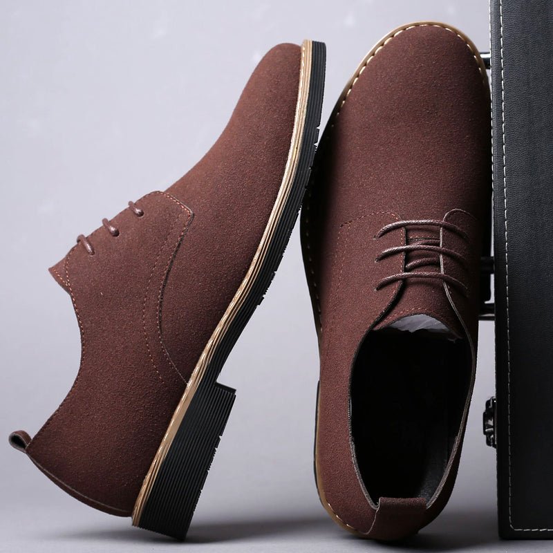 Jack Washington Classic Suede Shoes - Infinityloyal