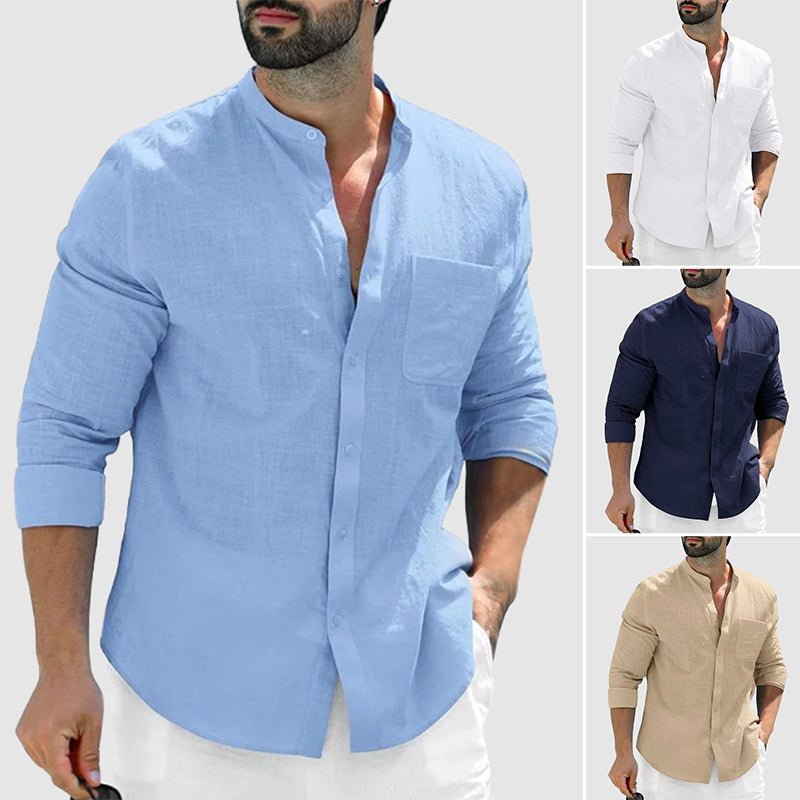 Jack Washington Coastline Linen Shirt - Infinityloyal