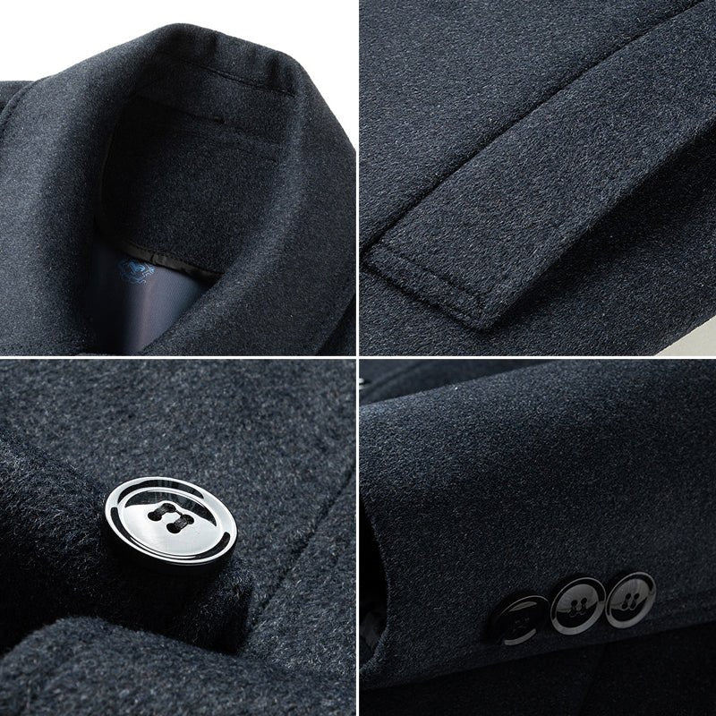 Jack Washington Elegant Wool Coat - Infinityloyal