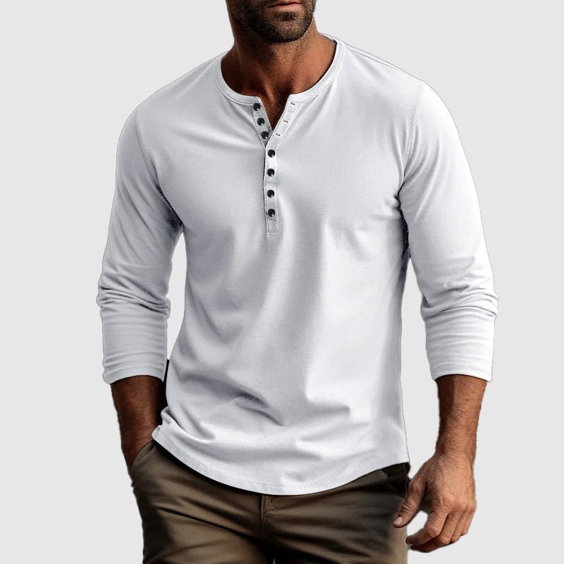 Jack Washington Explorer Henley Shirt - Infinityloyal