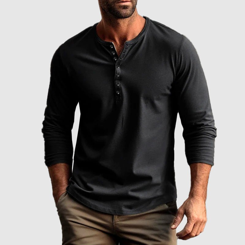 Jack Washington Explorer Henley Shirt - Infinityloyal