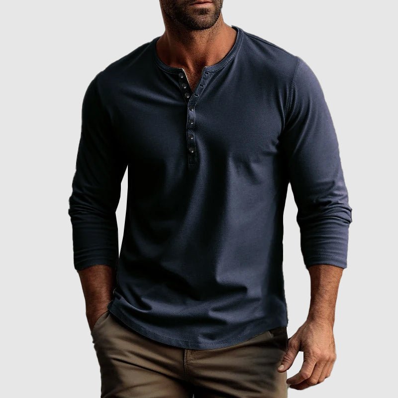 Jack Washington Explorer Henley Shirt - Infinityloyal