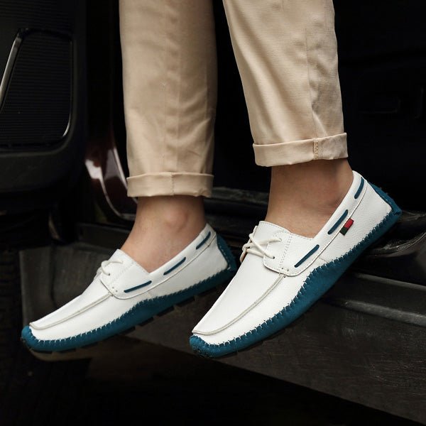Jack Washington Genuine Leather Loafers - Infinityloyal