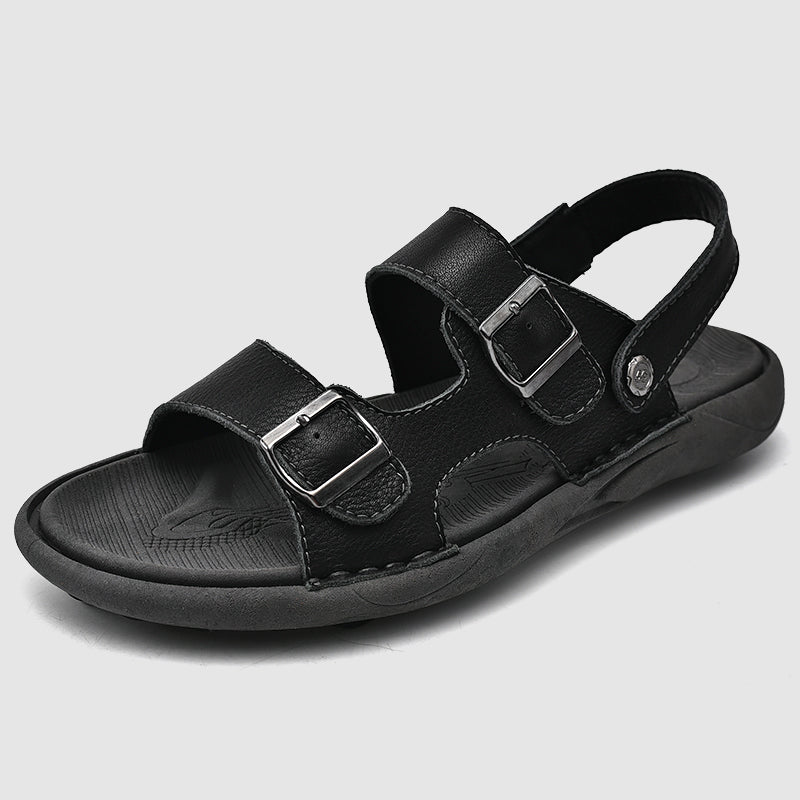 Jack Washington Genuine Leather Sandals - Infinityloyal