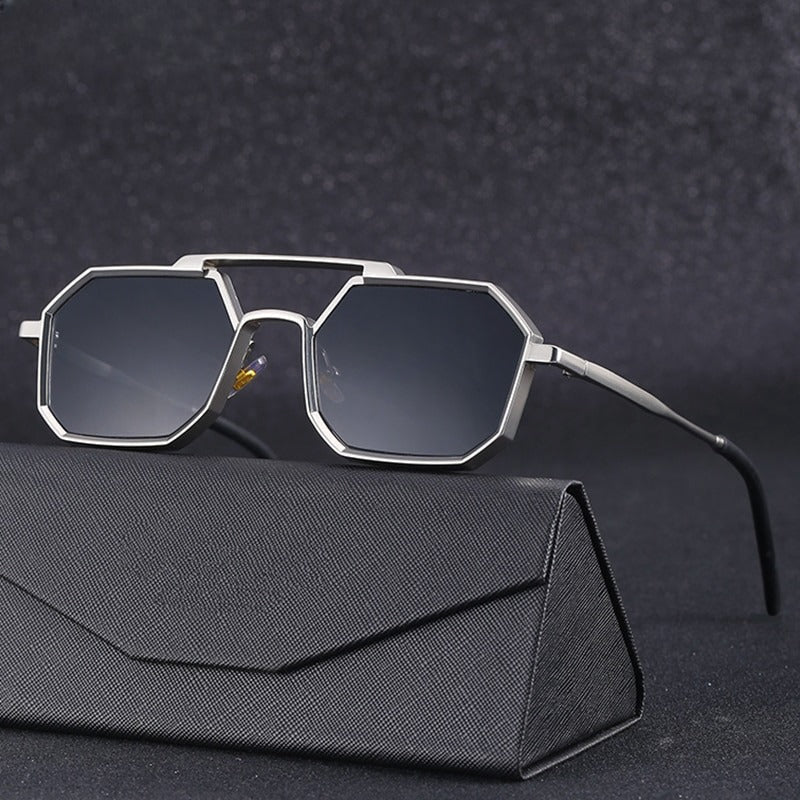 Jack Washington Golden Sunglasses - Infinityloyal