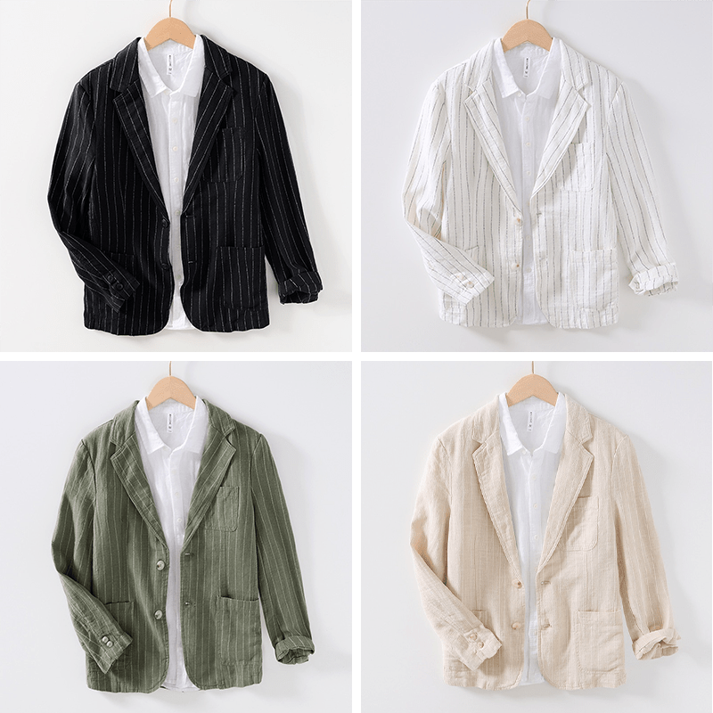 Jack Washington Havard Premium Linen Blazer - Infinityloyal