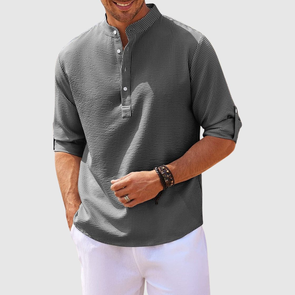Jack Washington Henley Shirt - Infinityloyal