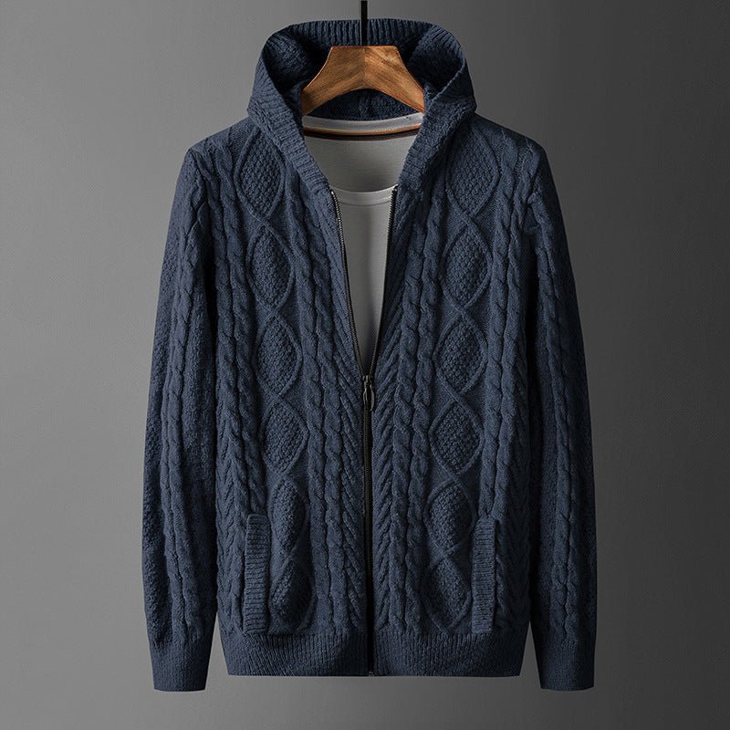 Jack Washington Hooded Knit Cardigan - Infinityloyal