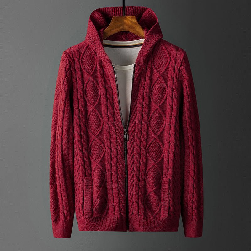 Jack Washington Hooded Knit Cardigan - Infinityloyal