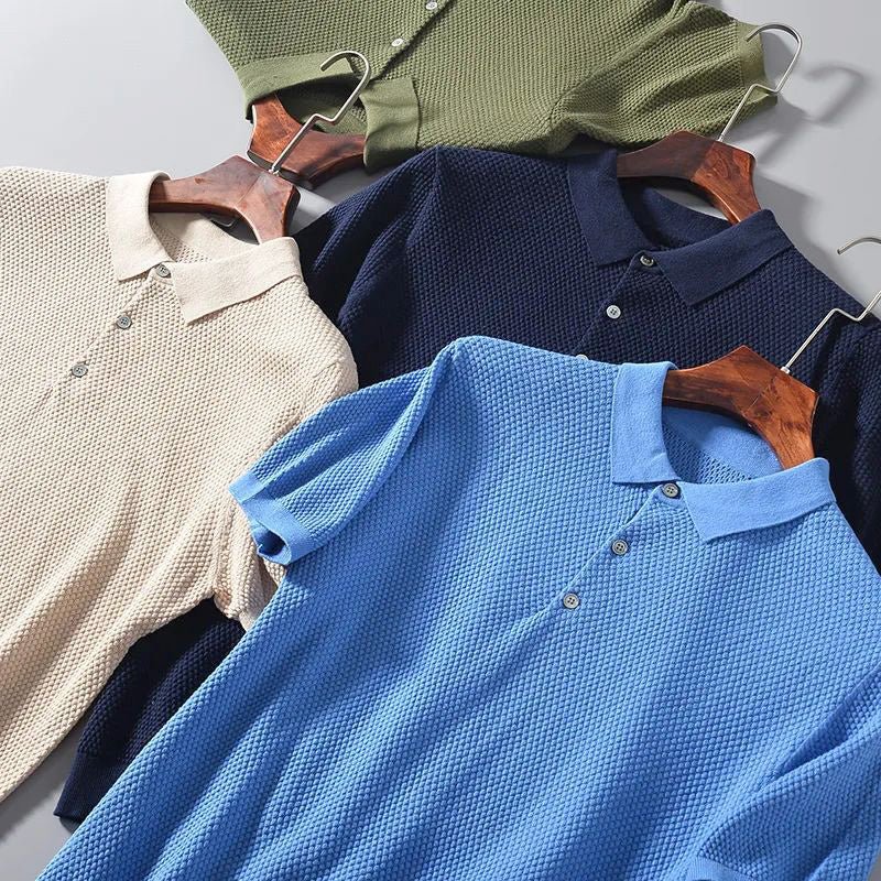 Jack Washington Knitted Polo Shirt - Infinityloyal