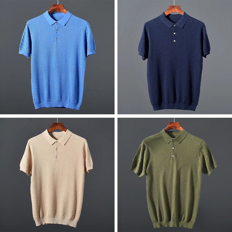 Jack Washington Knitted Polo Shirt - Infinityloyal
