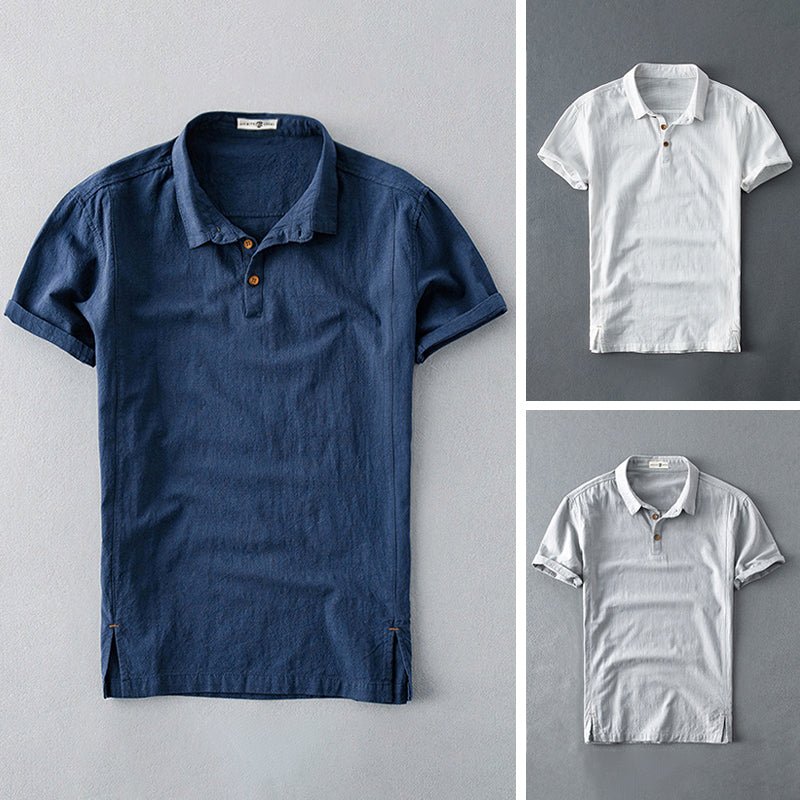 Jack Washington Linen Polo Shirt - Infinityloyal