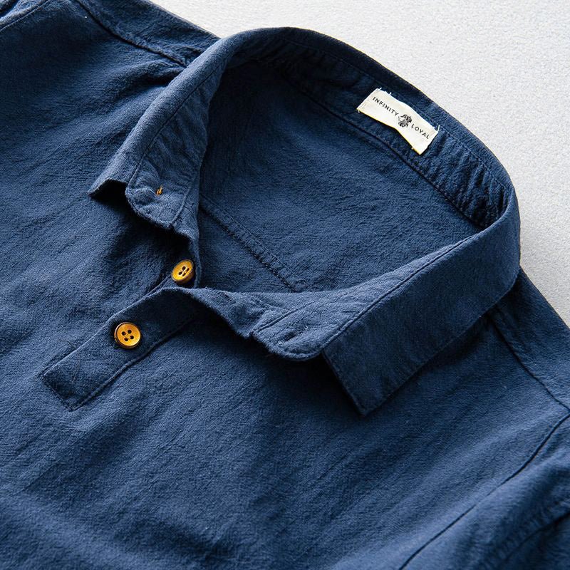 Jack Washington Linen Polo Shirt - Infinityloyal