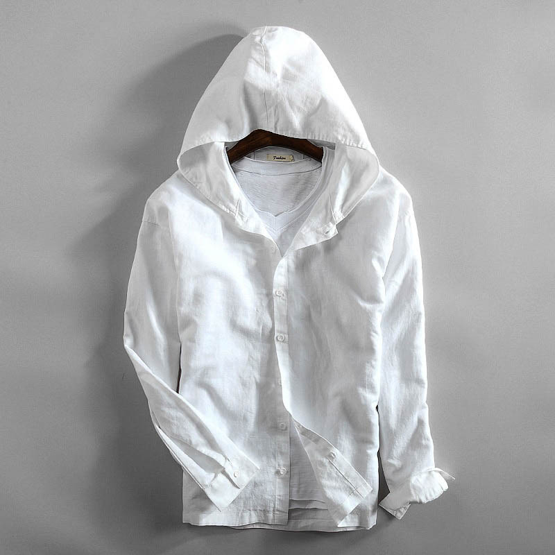 Jack Washington Linen Spring Hoodie - Infinityloyal