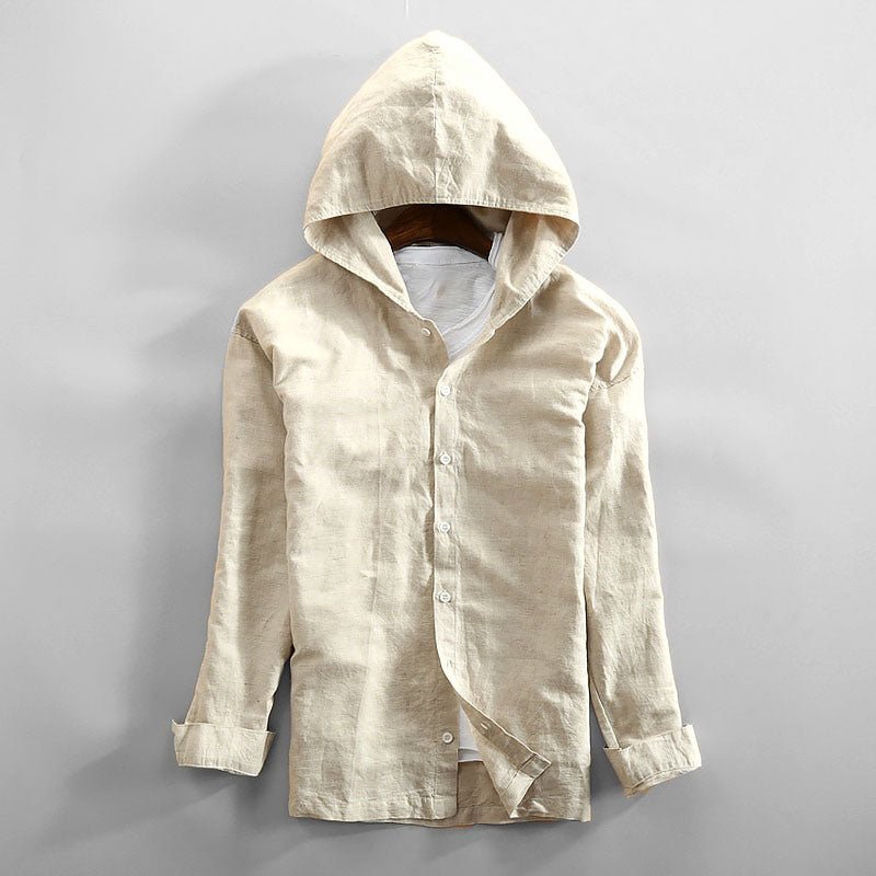 Jack Washington Linen Spring Hoodie - Infinityloyal