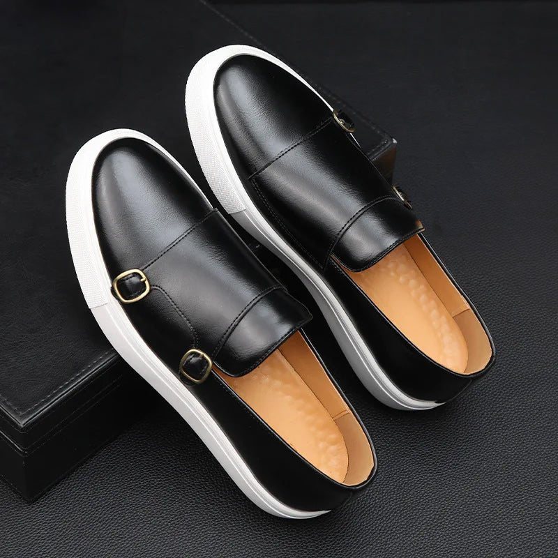 Jack Washington London Leather Loafers - Infinityloyal