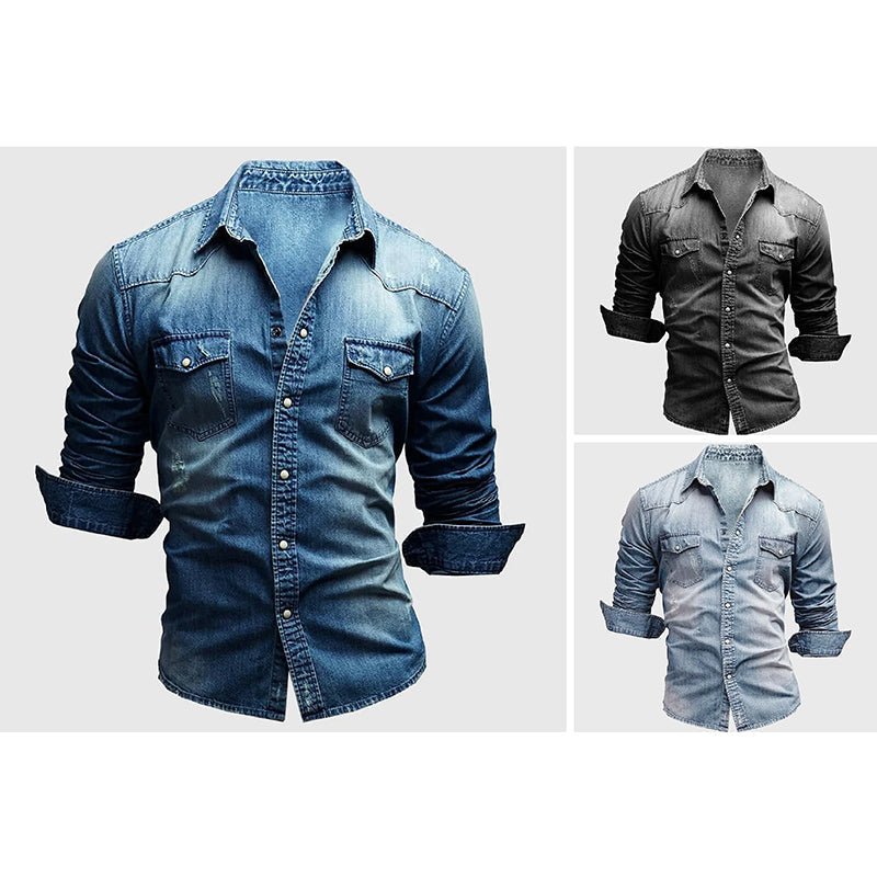 Jack Washington Miami Denim Shirt - Infinityloyal