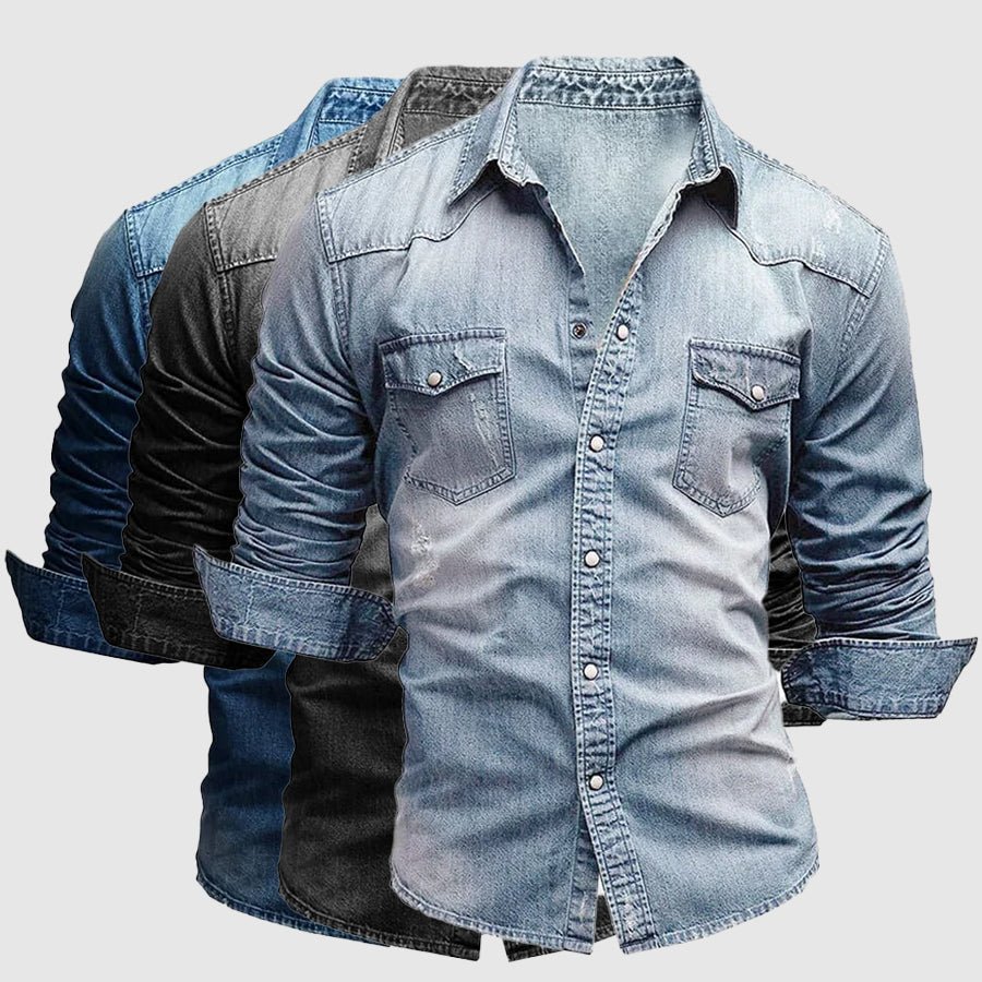 Jack Washington Miami Denim Shirt - Infinityloyal
