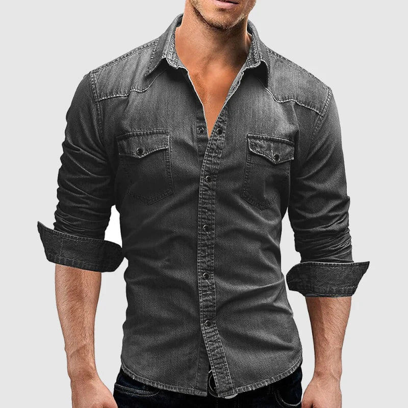 Jack Washington Miami Denim Shirt - Infinityloyal