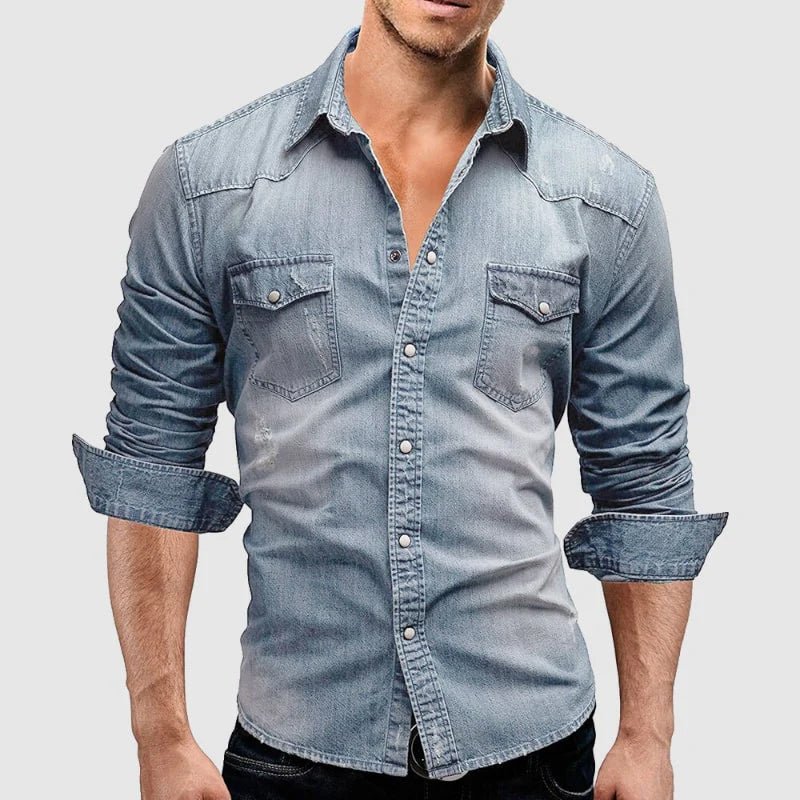 Jack Washington Miami Denim Shirt - Infinityloyal