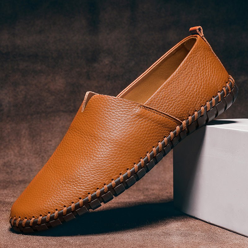 Jack Washington Minimal Genuine Leather Loafers - Infinityloyal